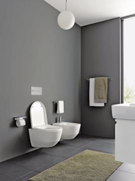 LAUFEN PRO závěsné WC, se SoftClose sedátkem, Rimless splachování H8669570000001 Obrázek - fotka