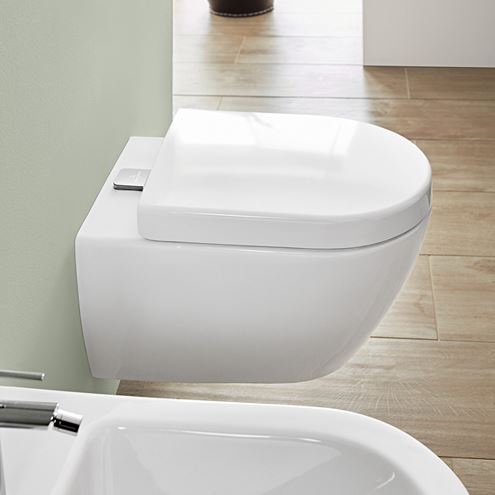 VILLEROY & BOCH SUBWAY 2.0 závěsné WC, DirectFlush splachování, alpská bílá 5614A101 Obrázek - fotka