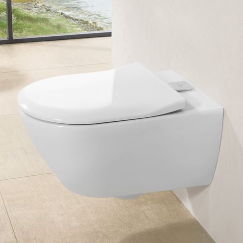 VILLEROY & BOCH SUBWAY 2.0 závěsné WC, DirectFlush splachování, alpská bílá 5614A101 Obrázek - fotka