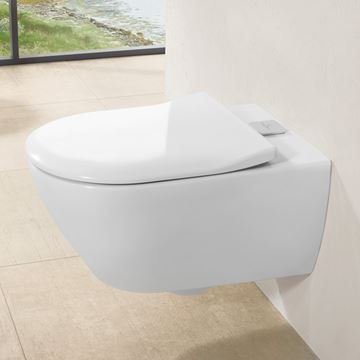 VILLEROY & BOCH SUBWAY 2.0 závěsné WC, DirectFlush splachování, alpská bílá 5614A101 Obrázek - fotka