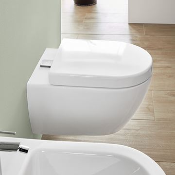 VILLEROY & BOCH SUBWAY 2.0 závěsné WC, DirectFlush splachování, CeramicPlus, alpská bílá 5614A1R1 Obrázek - fotka