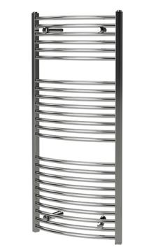 ISAN MELODY GRENADA RADIUS CHROM koupelnový radiátor 1535/600, středové připojení, chrom