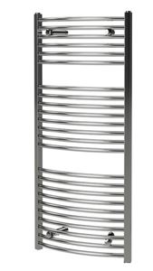 ISAN MELODY GRENADA RADIUS CHROM koupelnový radiátor 1535/600, středové připojení, chrom