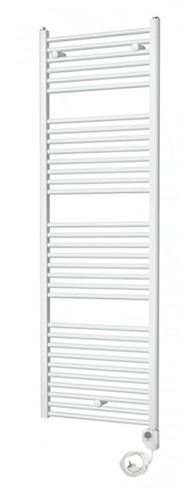 ISAN MELODY GRENADA ELEKTRO koupelnový radiátor 1135/450, topná tyč s regulátorem, bílá RAL9016 DGRE11350450MK01- Obrázek - Hlavní obrázek