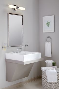 GROHE ESSENTIALS nástěnný pohárek, sklo, chrom 40447001 Obrázek - fotka