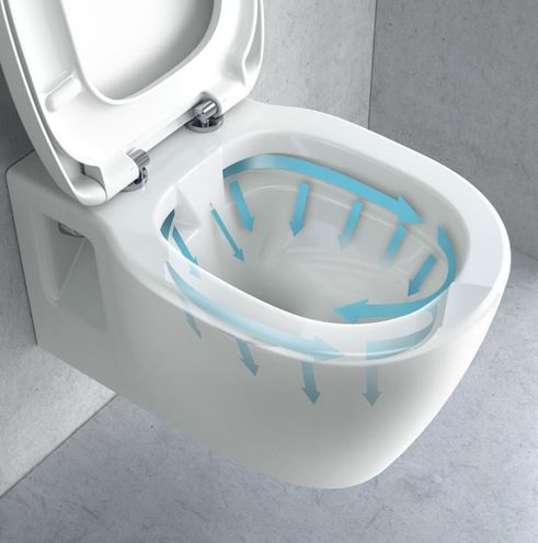 IDEAL STANDARD CONNECT závěsné WC, Rimless, Ideal Plus, alpská bílá E8174MA Obrázek - fotka