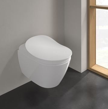 VILLEROY & BOCH SUBWAY 2.0 závěsné WC, DirectFlush splachování, CeramicPlus, alpská bílá 5614R5R1 Obrázek - fotka
