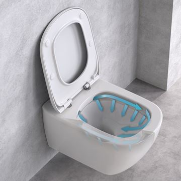 IDEAL STANDARD TESI závěsné WC, Rimless splachování T350301 Obrázek - fotka