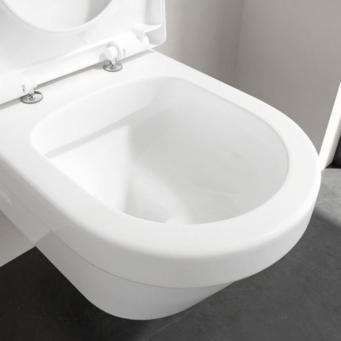 VILLEROY & BOCH ARCHITECTURA závěsné WC, DirectFlush splachování, CeramicPlus, alpská bílá 5684R0R1 Obrázek - fotka