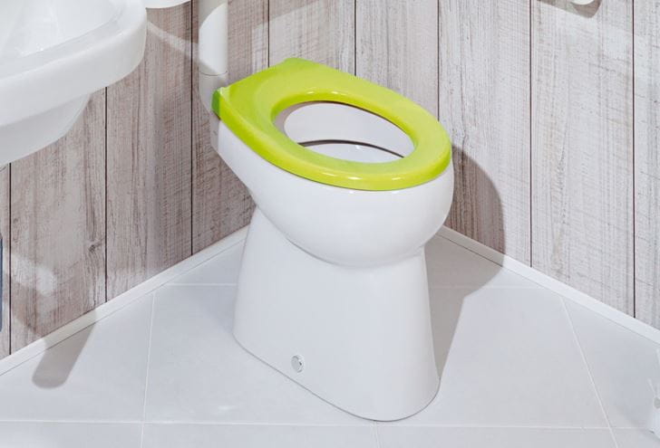 JIKA BABY dětské WC sedátko, bez poklopu, zelená H8970373230001 Obrázek - fotka
