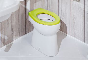 JIKA BABY dětské WC sedátko, bez poklopu, zelená H8970373230001 Obrázek - fotka