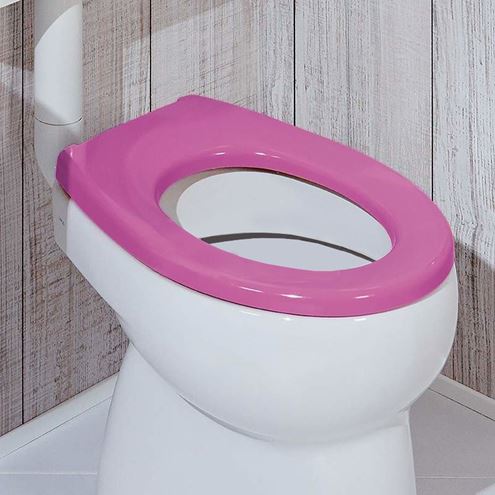 JIKA BABY dětské WC sedátko, bez poklopu, růžová H8970373240001 Obrázek - fotka