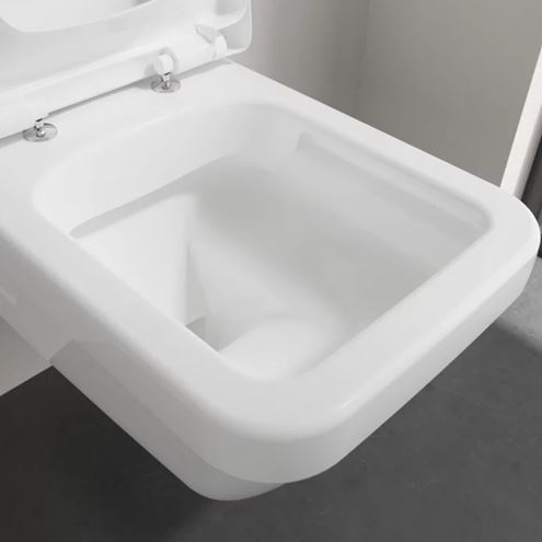 VILLEROY & BOCH ARCHITECTURA závěsné WC, se SoftClosing sedátkem, DirectFlush splachování, alpská bílá 5685HR01 Obrázek - fotka
