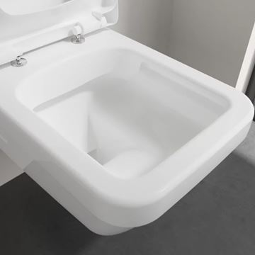 VILLEROY & BOCH ARCHITECTURA závěsné WC, se SoftClosing sedátkem, DirectFlush splachování, alpská bílá 5685HR01 Obrázek - fotka