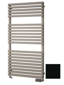 ISAN MELODY CLUB EDGE koupelnový radiátor 1182/600, klasické připojení, černá RAL9005