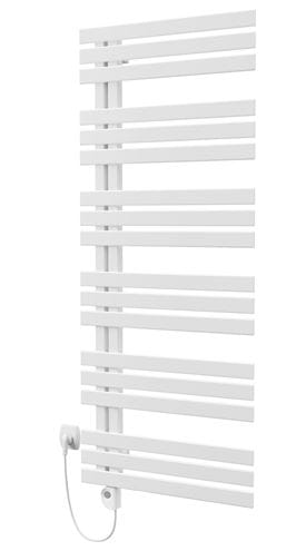 ISAN MELODY MIRO koupelnový radiátor 1500/600, pravý, topná tyč s regulátorem, bílá RAL9016 DMIR15000600MK01- Obrázek - Hlavní obrázek