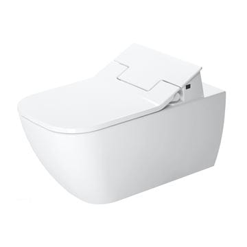 DURAVIT HAPPY D.2 závěsné WC pro bidetové sedátko SensoWash, Rimless splachování