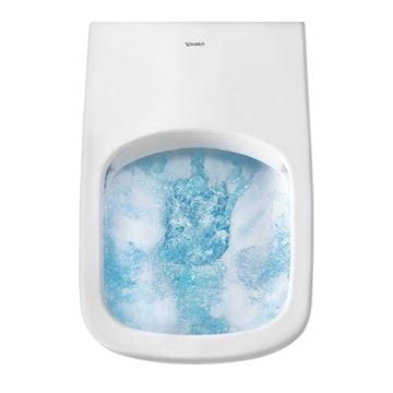 DURAVIT HAPPY D.2 závěsné WC pro bidetové sedátko SensoWash, Rimless splachování 2550590000 Obrázek - fotka
