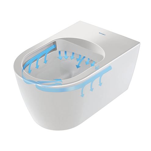 DURAVIT ME BY STARCK závěsné WC pro bidetové sedátko SensoWash, Rimless splachování 2529590000 Obrázek - fotka