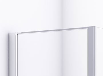 RONAL DIVERA D22T13 sprchové dveře 110x200 cm, vstup 730 mm, lítací, aluchrom/čiré sklo D22T13 090 20 50 87 Obrázek - fotka