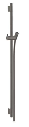 HANSGROHE UNICA S PURO sprchová tyč 1008 mm s držákem ruční sprchy, hadice, kartáčovaný černý chrom 28631340 Obrázek - Hlavní obrázek
