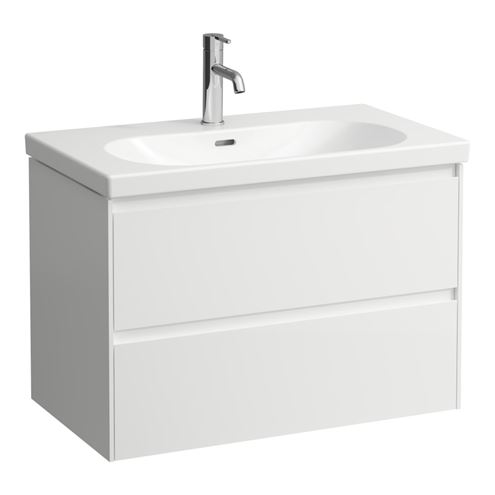 LAUFEN LUA umyvadlo 80 cm, s otvorem pro baterii a přepadem H8100870001041 Obrázek - fotka