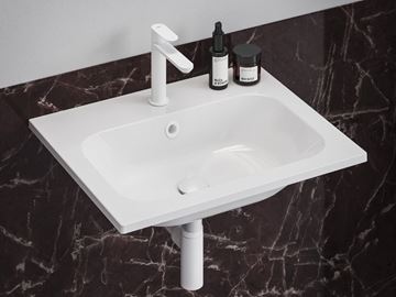 RAVAK ELEGANTA umyvadlová stojánková baterie, EcoFlow, matná bílá X070253 Obrázek - fotka