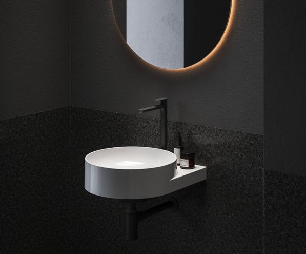 RAVAK ELEGANTA umyvadlová stojánková baterie, EcoFlow, matná černá X070291 Obrázek - fotka