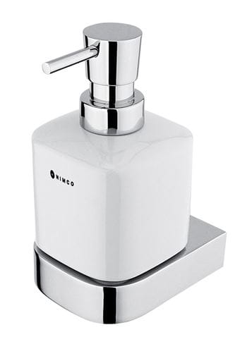 NIMCO NIKAU dávkovač tekutého mýdla 320 ml, nástěnný, keramika, chrom/bílá NK 30031K-26 Obrázek - Hlavní obrázek