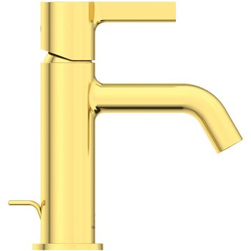 IDEAL STANDARD JOY umyvadlová stojánková baterie, s odtokovou soupravou, brushed gold BC775A2 Obrázek - fotka