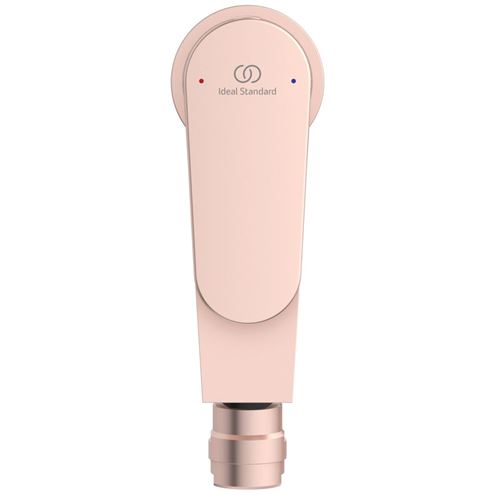 IDEAL STANDARD CERAFINE O bidetová stojánková baterie, s odtokovou soupravou, rosé BD716RO Obrázek - fotka