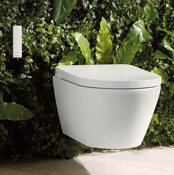 DURAVIT SENSOWASH D-NEO závěsné WC compact, s bidetovým SoftClose sedátkem, Rimless splachování, HygieneGlaze 654000012004300 Obrázek - fotka