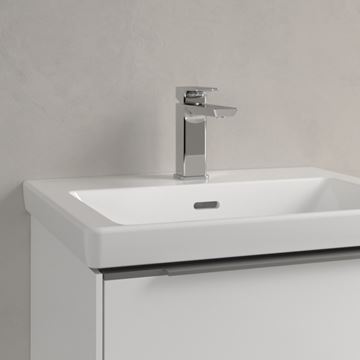 VILLEROY & BOCH SUBWAY 3.0 umyvadlo 55 cm, s otvorem pro baterii a přepadem, alpská bílá 4A70F401 Obrázek - fotka