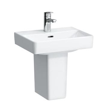 LAUFEN MEDA umývátko 45 cm, s otvorem pro baterii a přepadem H8151110001041 Obrázek - fotka