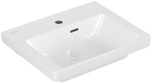 VILLEROY & BOCH SUBWAY 3.0 umyvadlo 50 cm, s otvorem pro baterii a přepadem, alpská bílá