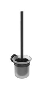 IDEAL STANDARD IOM WC štětka, nástěnná, sklo, černá