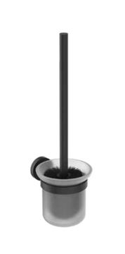 IDEAL STANDARD IOM WC štětka, nástěnná, sklo, černá