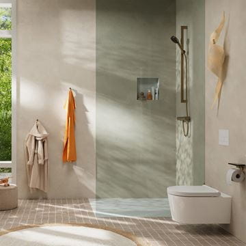 HANSGROHE TECTURIS S nástěnná sprchová baterie, kartáčovaný bronz 73622140 Obrázek - fotka