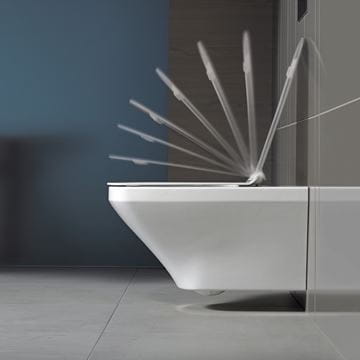 DURAVIT DURASTYLE závěsné WC, se SoftClose sedátkem, Rimless splachování 45510900A1 Obrázek - fotka