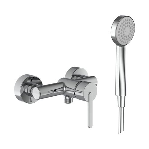 LAUFEN LUA sprchový set s baterií, ruční sprcha, hadice, chrom H3310810041311 Obrázek - Hlavní obrázek
