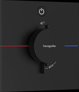 HANSGROHE SHOWERSELECT COMFORT E podomítková termostatická baterie, matná černá