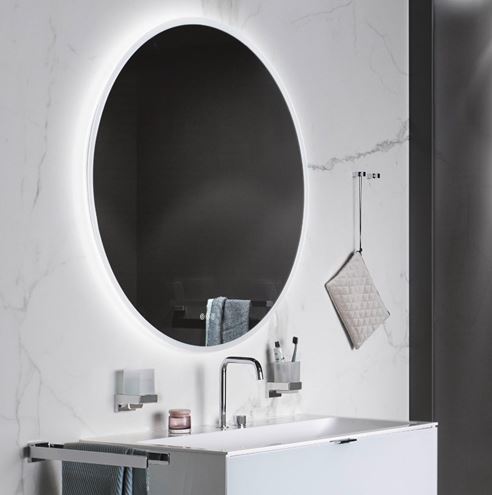 EMCO PURE zrcadlo 79 cm, s osvětlením, s regulací teploty světla, s regulací stmívání, se senzorem 441130808 Obrázek - fotka
