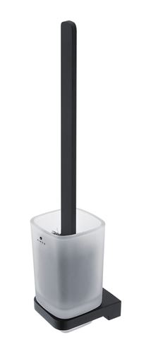 NIMCO MAYA WC štětka, nástěnná, sklo, černá MAC 29094CN-HR-90 Obrázek - Hlavní obrázek