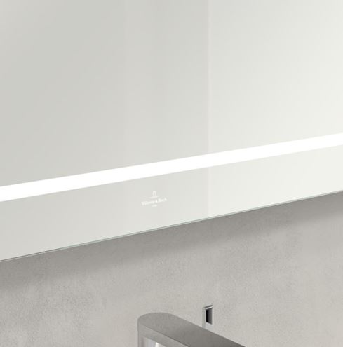 VILLEROY & BOCH FINION zrcadlo 160x75 cm, s osvětlením, s regulací teploty světla F6001600 Obrázek - fotka
