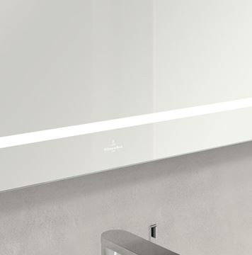 VILLEROY & BOCH FINION zrcadlo 160x75 cm, s osvětlením, s regulací teploty světla F6001600 Obrázek - fotka