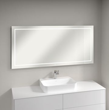 VILLEROY & BOCH FINION zrcadlo 160x75 cm, s osvětlením, s regulací teploty světla F6001600 Obrázek - fotka