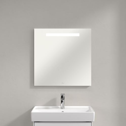 VILLEROY & BOCH MORE TO SEE ONE zrcadlo 60x60 cm, s osvětlením A430A600 Obrázek - fotka