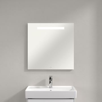 VILLEROY & BOCH MORE TO SEE ONE zrcadlo 60x60 cm, s osvětlením A430A600 Obrázek - fotka