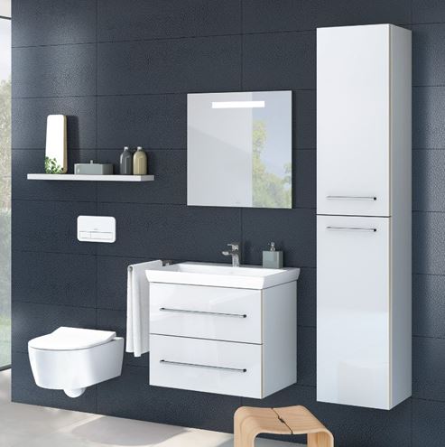 VILLEROY & BOCH MORE TO SEE ONE zrcadlo 60x60 cm, s osvětlením A430A600 Obrázek - fotka
