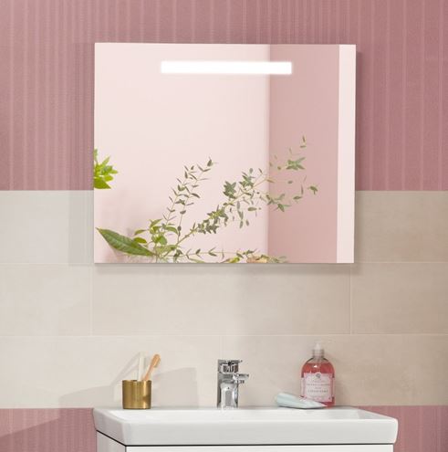 VILLEROY & BOCH MORE TO SEE ONE zrcadlo 80x60 cm, s osvětlením A430A500 Obrázek - fotka